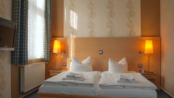 Desk, iron/ironing board, cots/infant beds, free WiFi