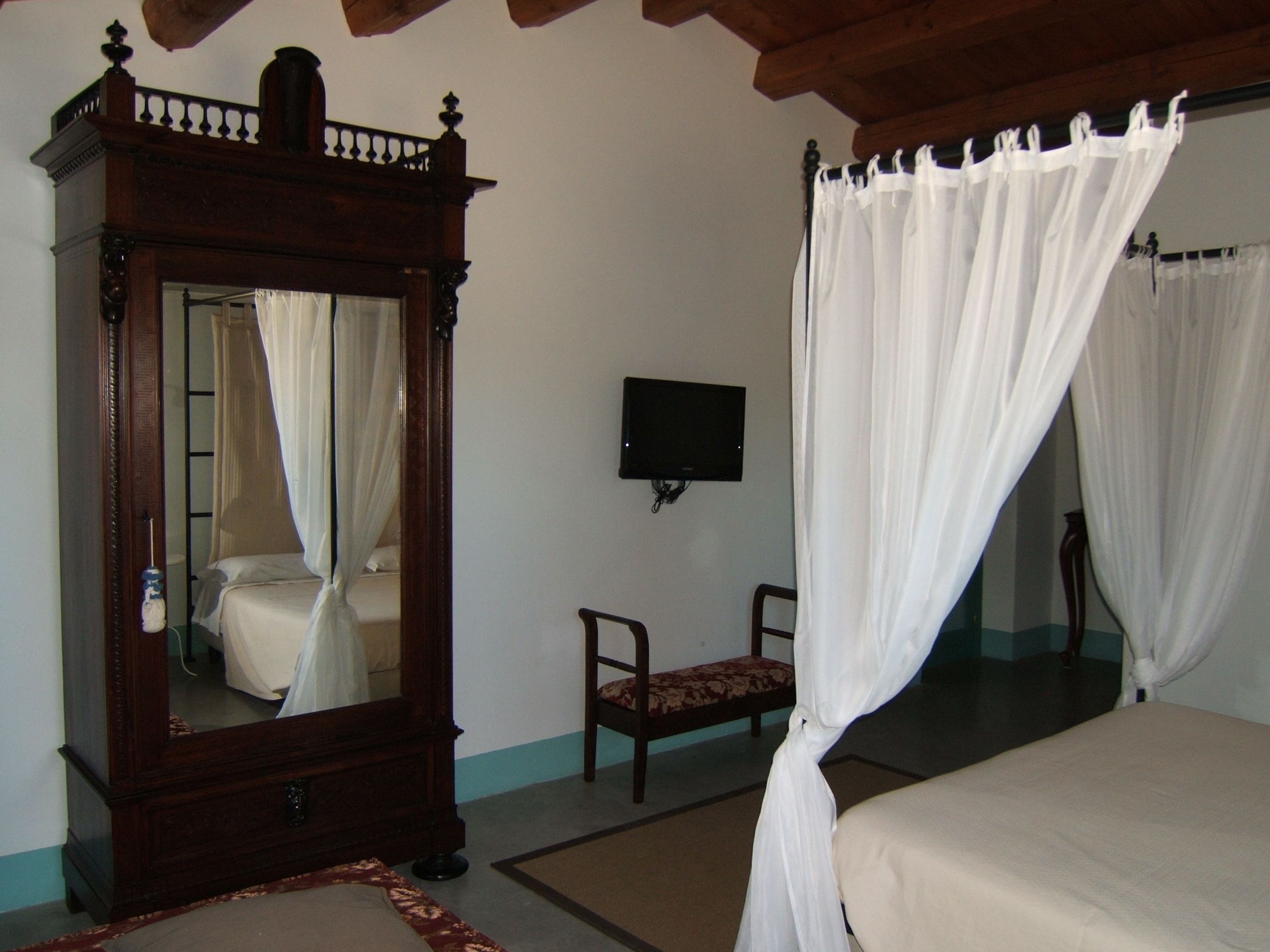 comfort double room, garden view | view from room