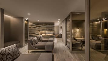 Salas de tratamiento para parejas, tratamientos corporales, hidroterapia