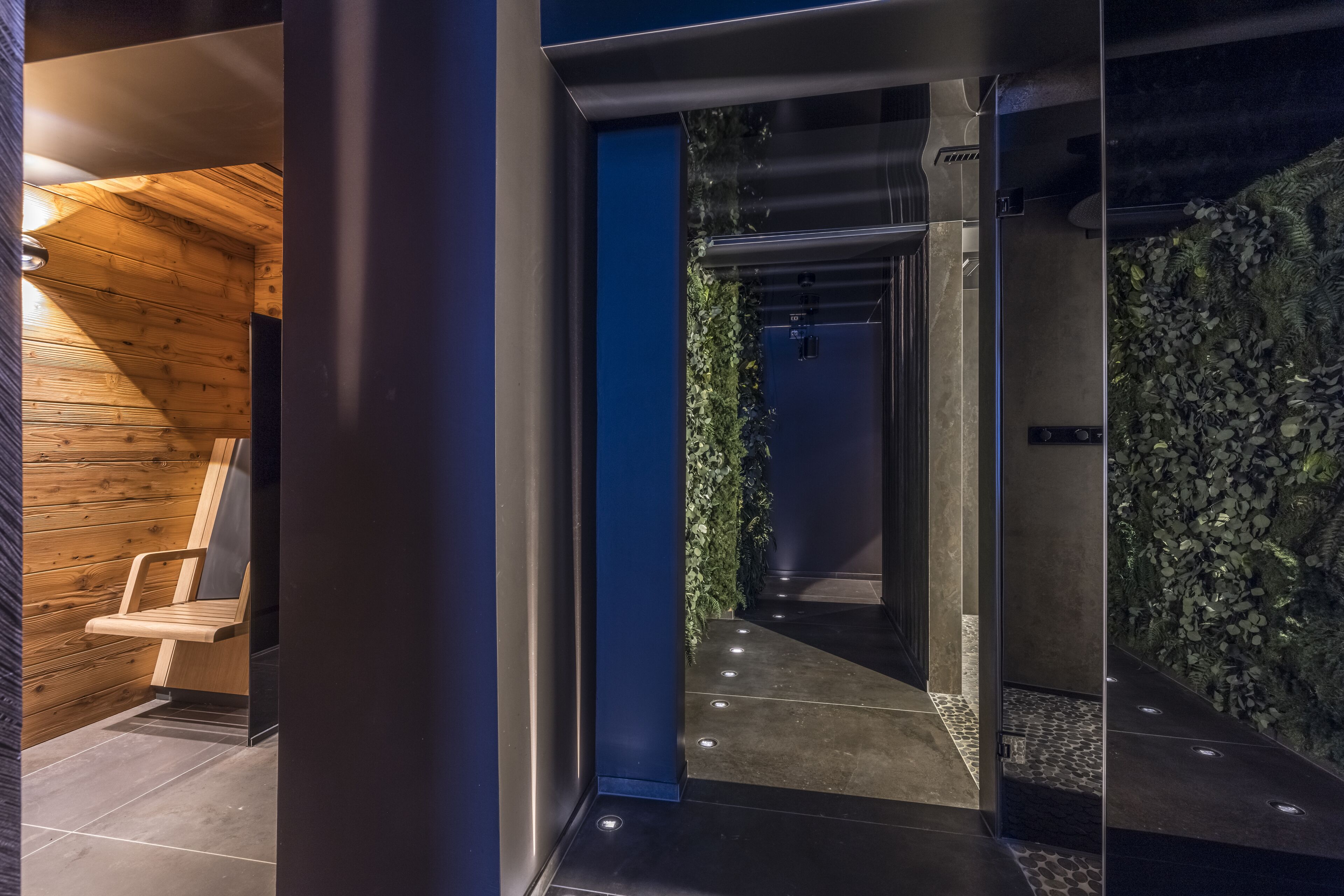 sauna, turkish bath/hammam, hot stone massages, swedish massages