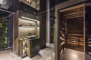 Sauna, Turkish bath, hot stone massages, Swedish massages