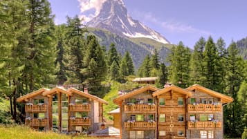 Majoituspaikan julkisivu