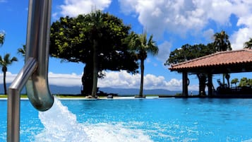 Seasonal outdoor pool