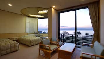Rikyu Semi Western-style Room with 2 beds + 4 Japanese Futon (For Single use) | View from room