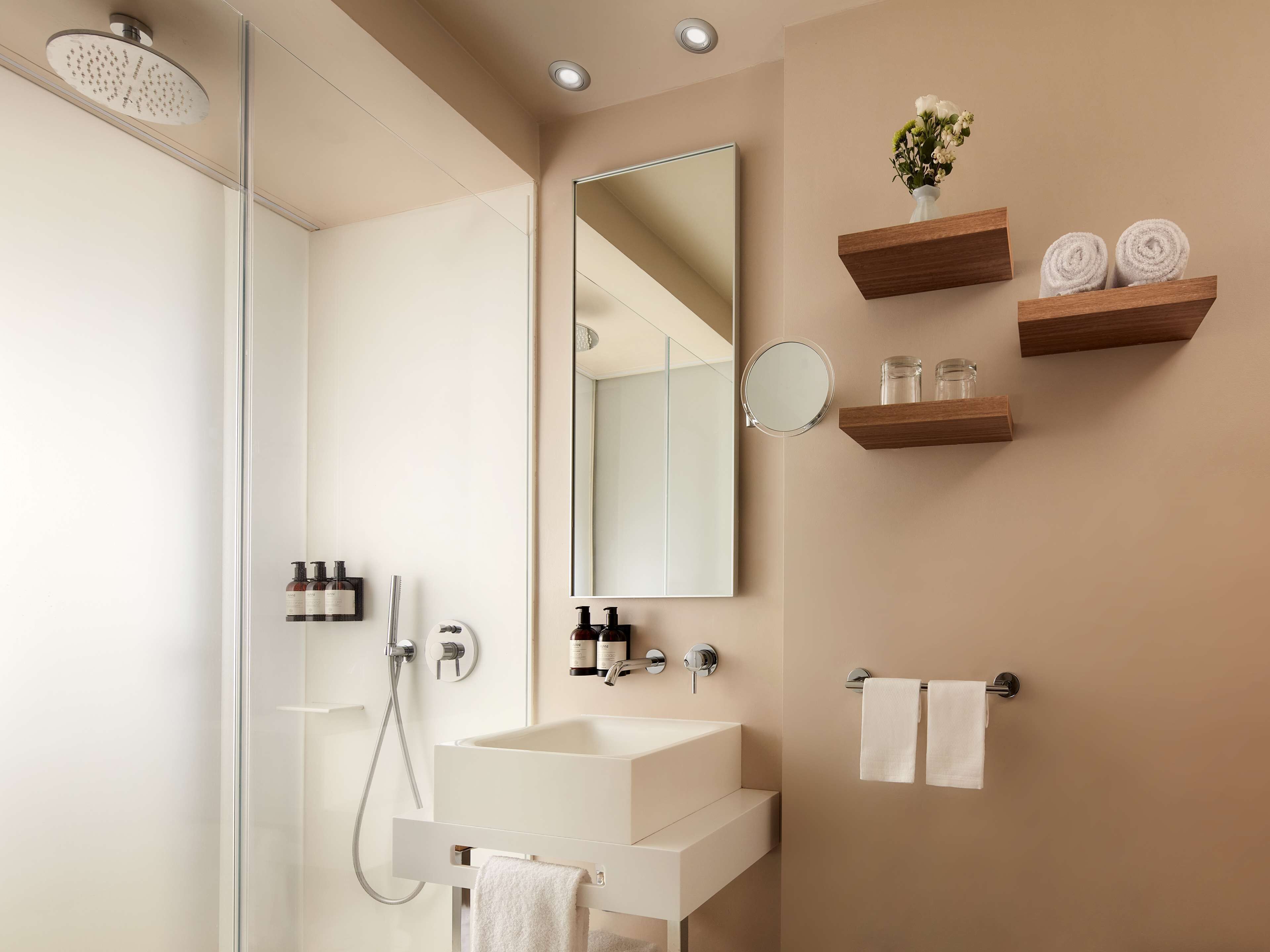room (avani) | bathroom | shower, eco-friendly toiletries, hair dryer, towels