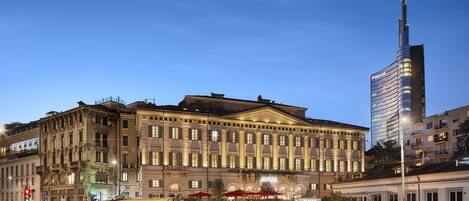 Fassade der Unterkunft