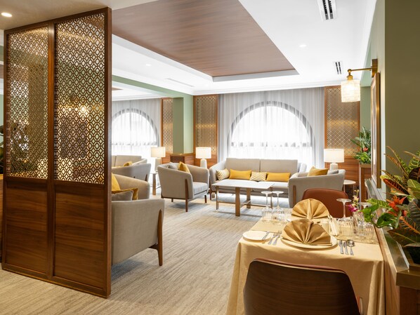 Lobby sitting area