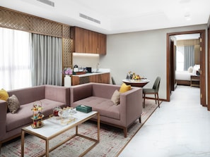 AlNeem Suite | 1 bedroom, in-room safe, desk, soundproofing