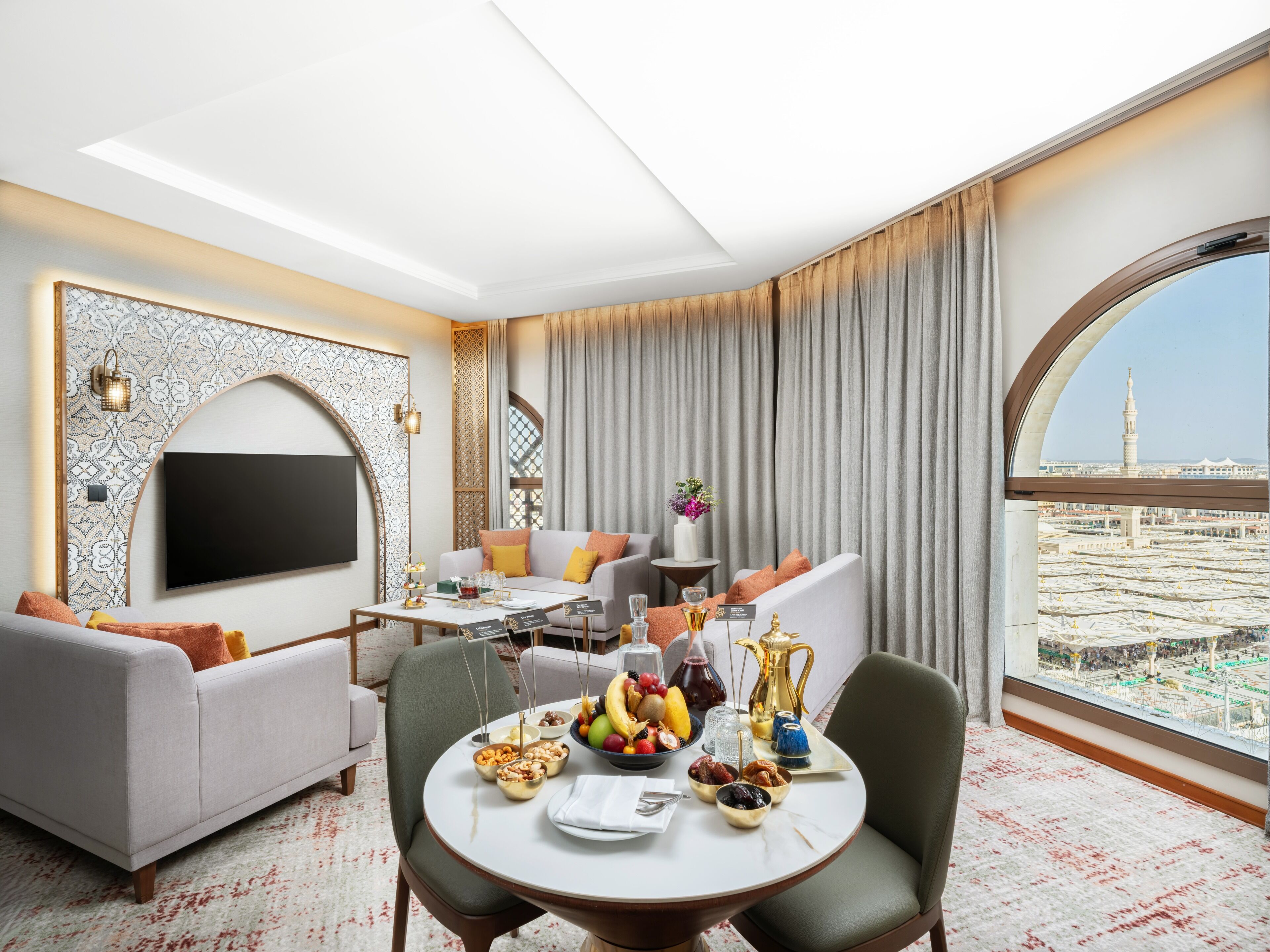 Al Raihan Suite | In-room safe, desk, soundproofing, iron/ironing board