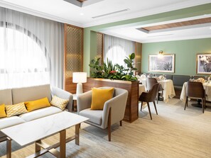 Sitteområde i lobbyen