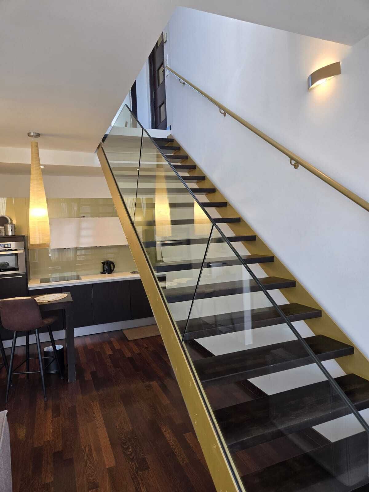 Loftsleilighet, 2 soverom (2 floors) | Eget kjøkken | Kjøleskap, mikrobølgeovn, ovn og kokeplater