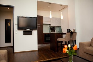 Penthouse, 3 Schlafzimmer | Hochwertige Bettwaren, Betten mit Memory-Foam-Matratzen, Zimmersafe