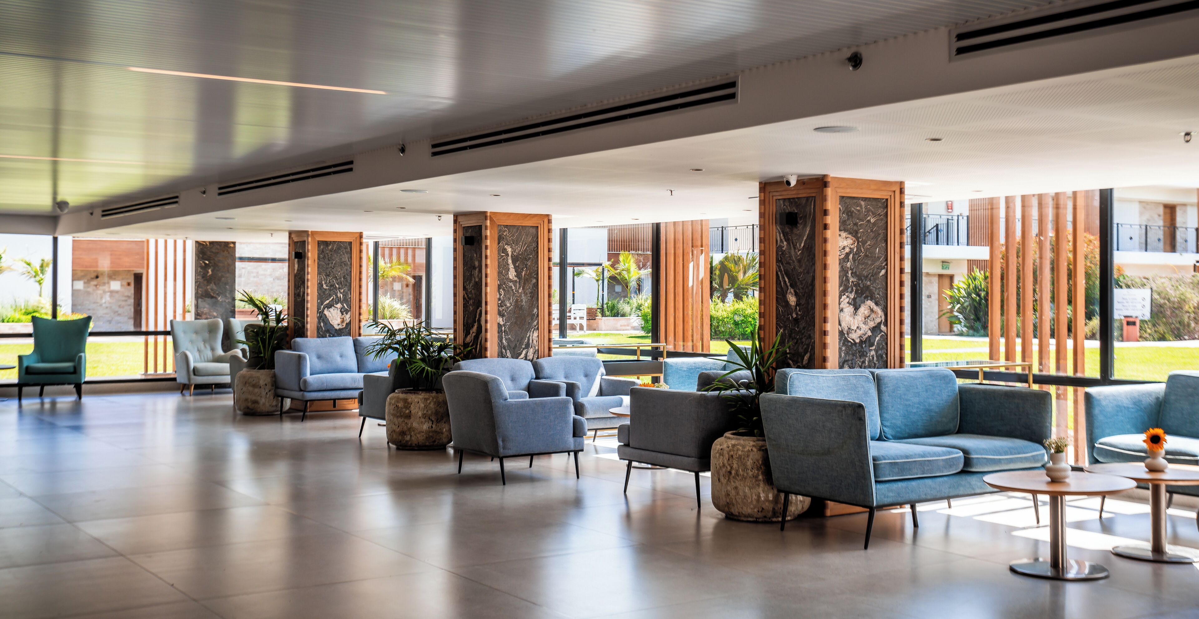 Sitzecke in der Lobby