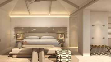 Premium bedding, pillow-top beds, minibar, in-room safe