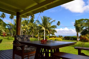 Standaard kamer, 1 twee- of 2 eenpersoonsbedden, terras, gedeeltelijk uitzicht op oceaan | Kameruitzicht