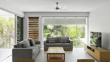 Two Bedroom Sanctuary Apartment | 1 bedroom, premium bedding, pillowtop beds, in-room safe