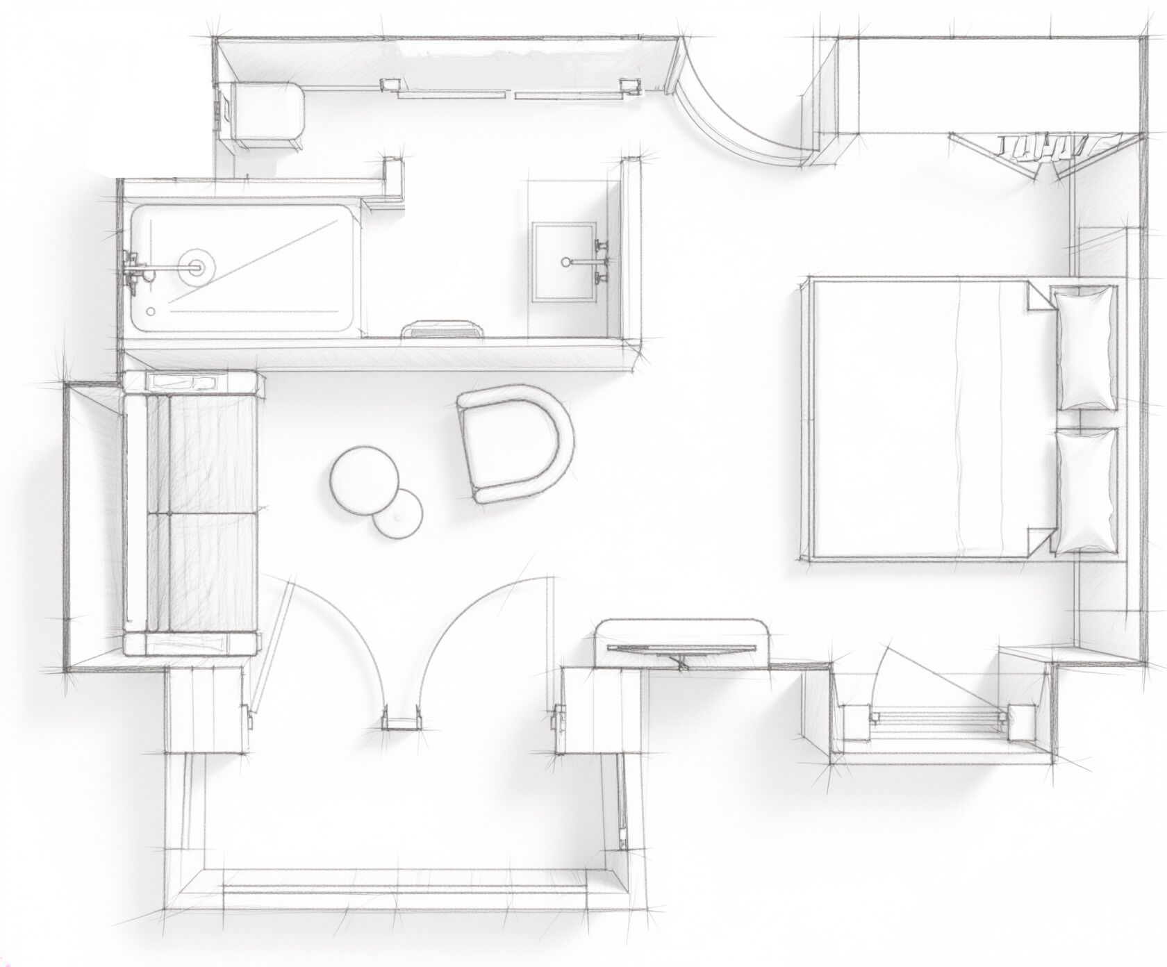 Premium Double Room, Garden View | Minibar, iron/ironing board, free WiFi, bed sheets