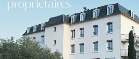 Façade de l’hébergement