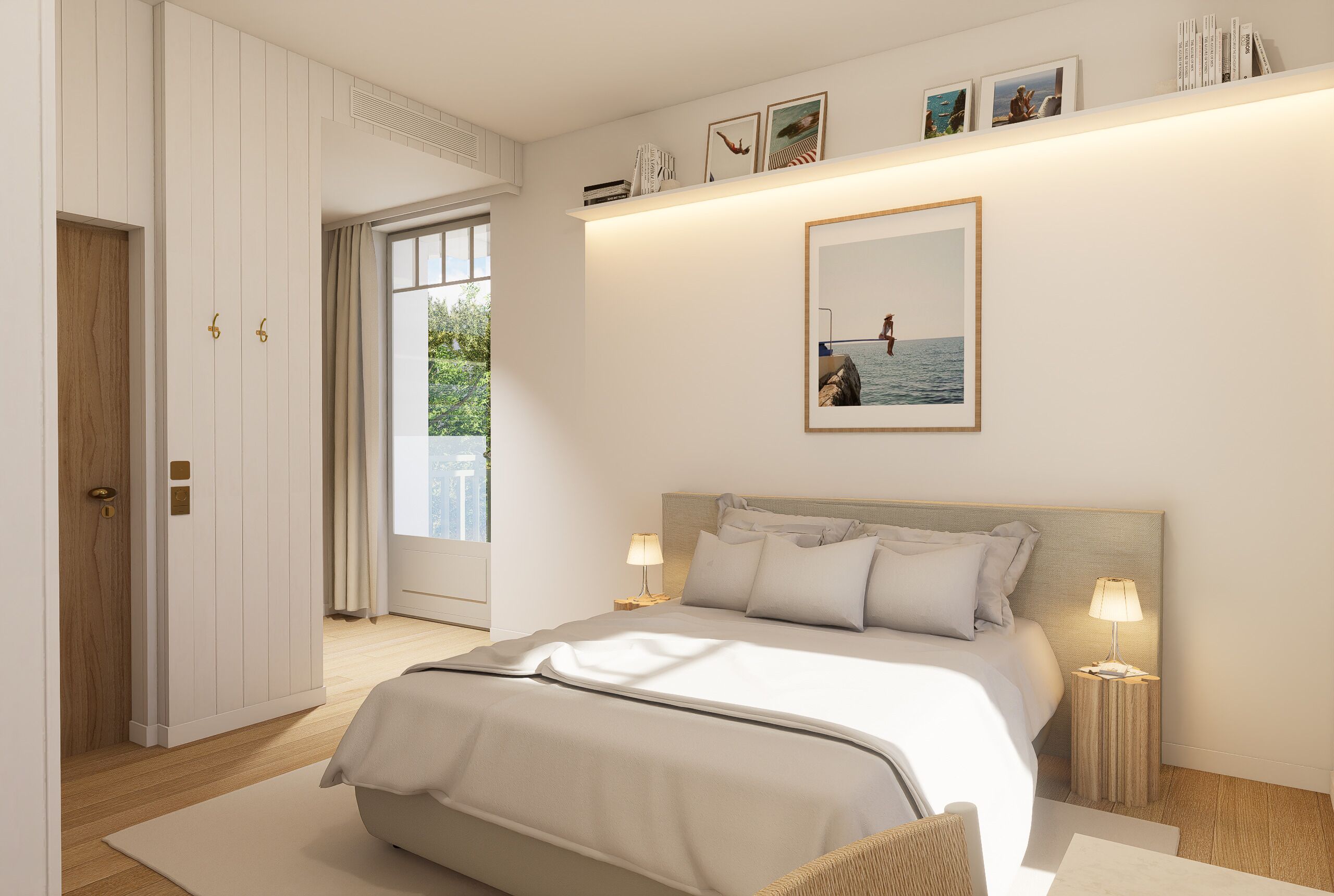 Chambre Premium | Minibar, fer et planche à repasser, Wi-Fi gratuit, draps fournis