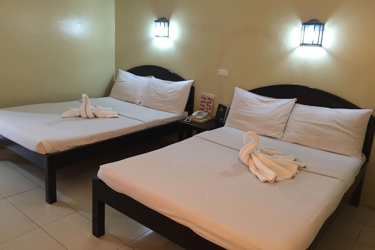 Premium bedding, desk, iron/ironing board