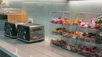 Daily continental breakfast for a fee