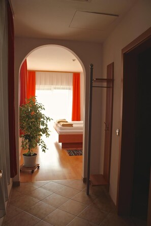 Desk, soundproofing, iron/ironing board, rollaway beds