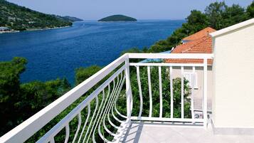 Doppia Deluxe, balcone, vista mare | Vista balcone