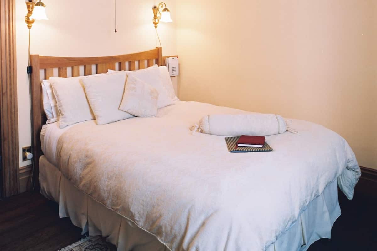 Pillowtop beds, soundproofing, iron/ironing board (on request)