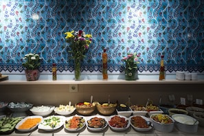 Gratis frukostbuffé