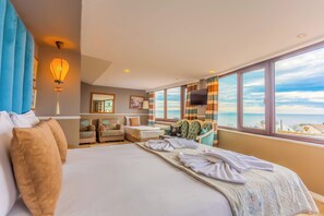 Panoramic Penthouse, 2 Bedrooms, Sea View | View from room