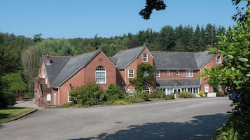 Overnatningsstedets facade