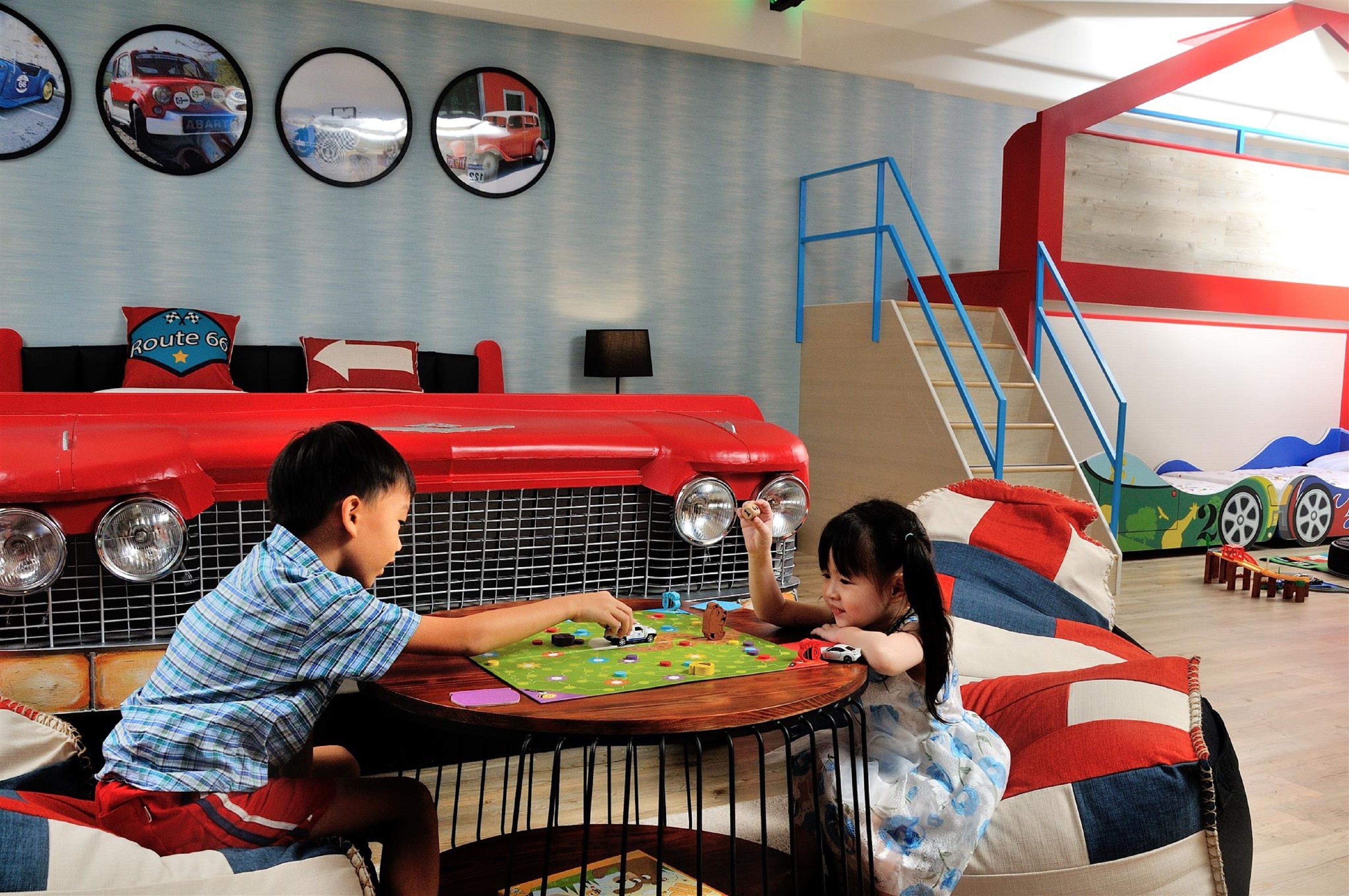 theme room (room selected at check-in) | 1 bedroom, premium bedding, in-room safe, desk