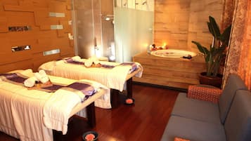 Body treatments, facials, massage/treatment rooms, massages