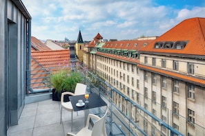 Superior Double Room with Balcony | Balcony - Hotel Clement (Prague)