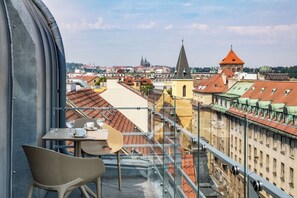 Balcony view - Hotel Clement (Prague)