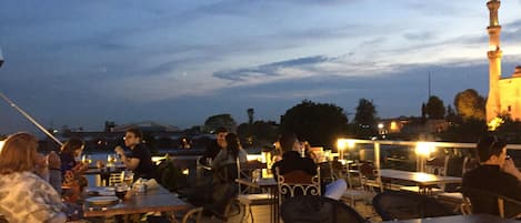 Vue depuis l’hébergement