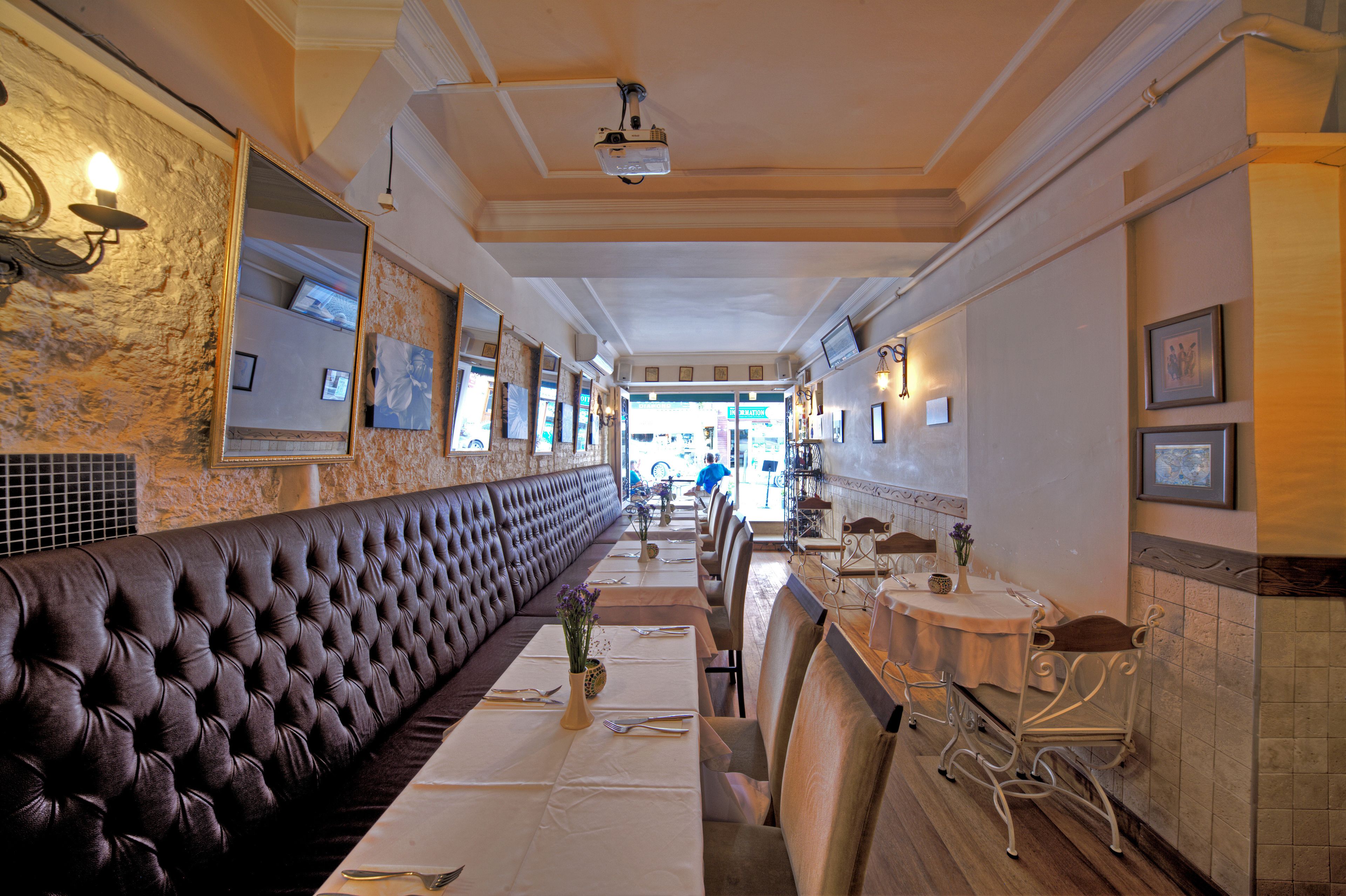 Breakfast, lunch, dinner served; Turkish cuisine 