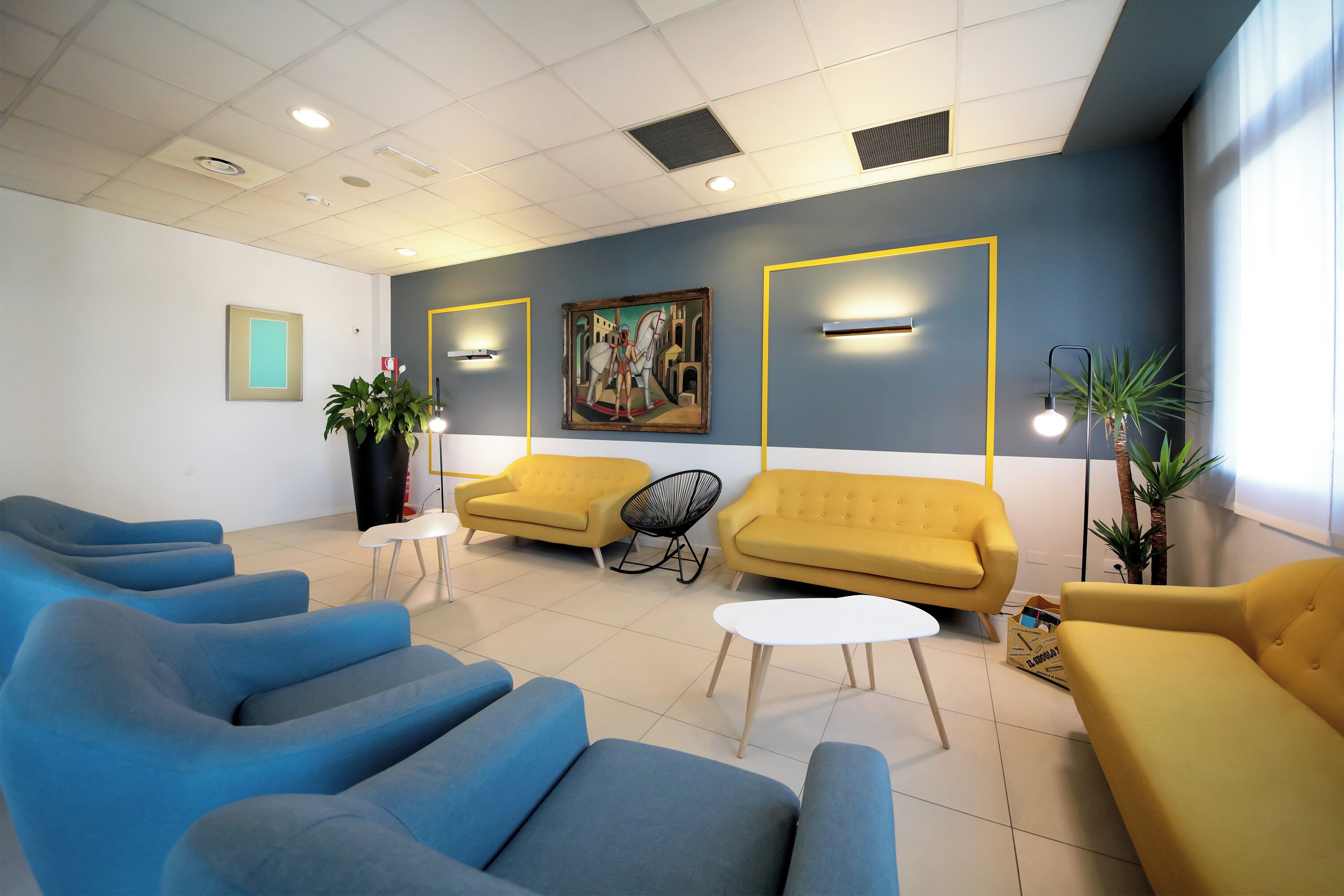 Lobby sitting area