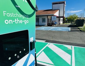 Electric vehicle-charging station