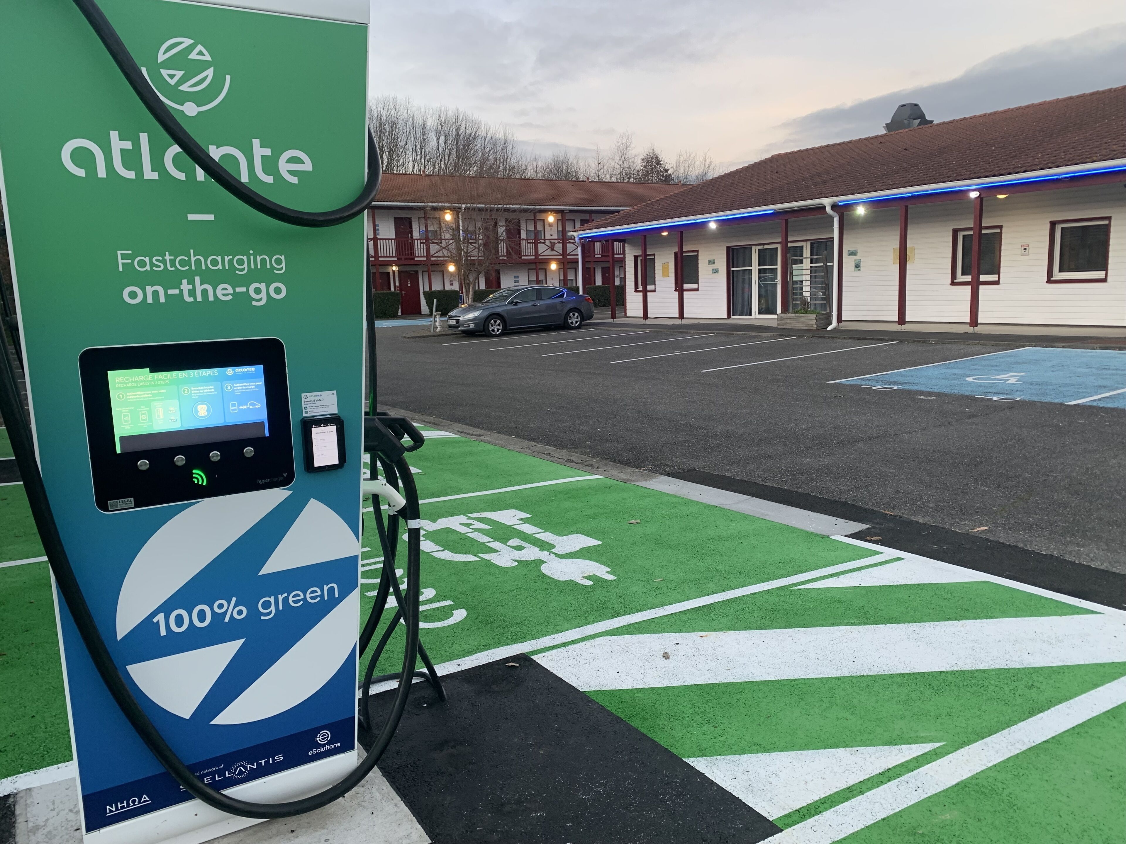 electric vehicle-charging station