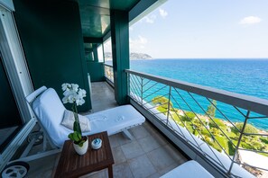 Camera Deluxe Matrimoniale con Balcone e Vista Mare | Balcony view - Grand Hotel del Mare Resort & Spa (Bordighera)