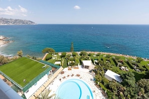 View from room - Grand Hotel del Mare Resort & Spa (Bordighera)