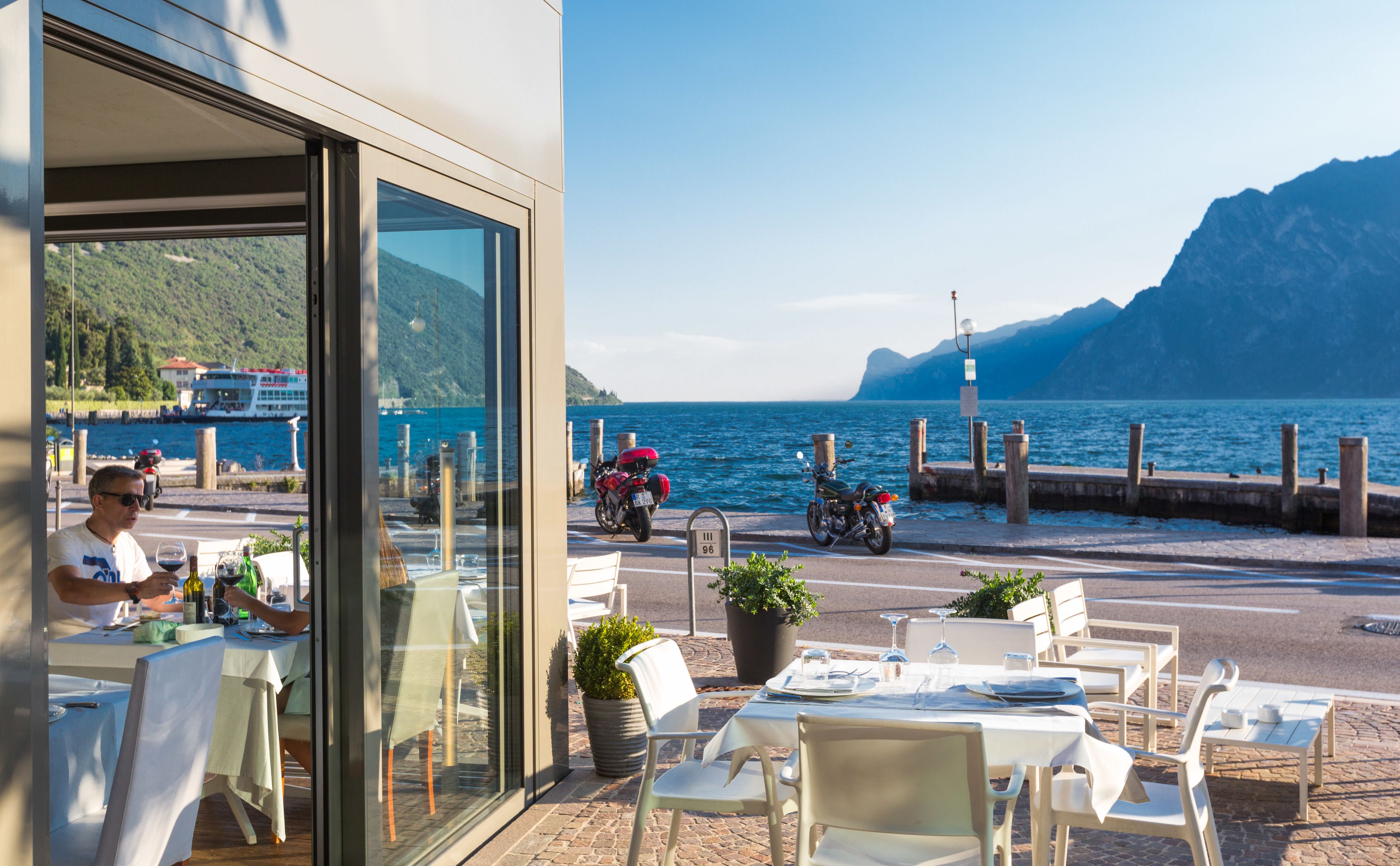 breakfast, lunch, dinner served; italian cuisine, sea views