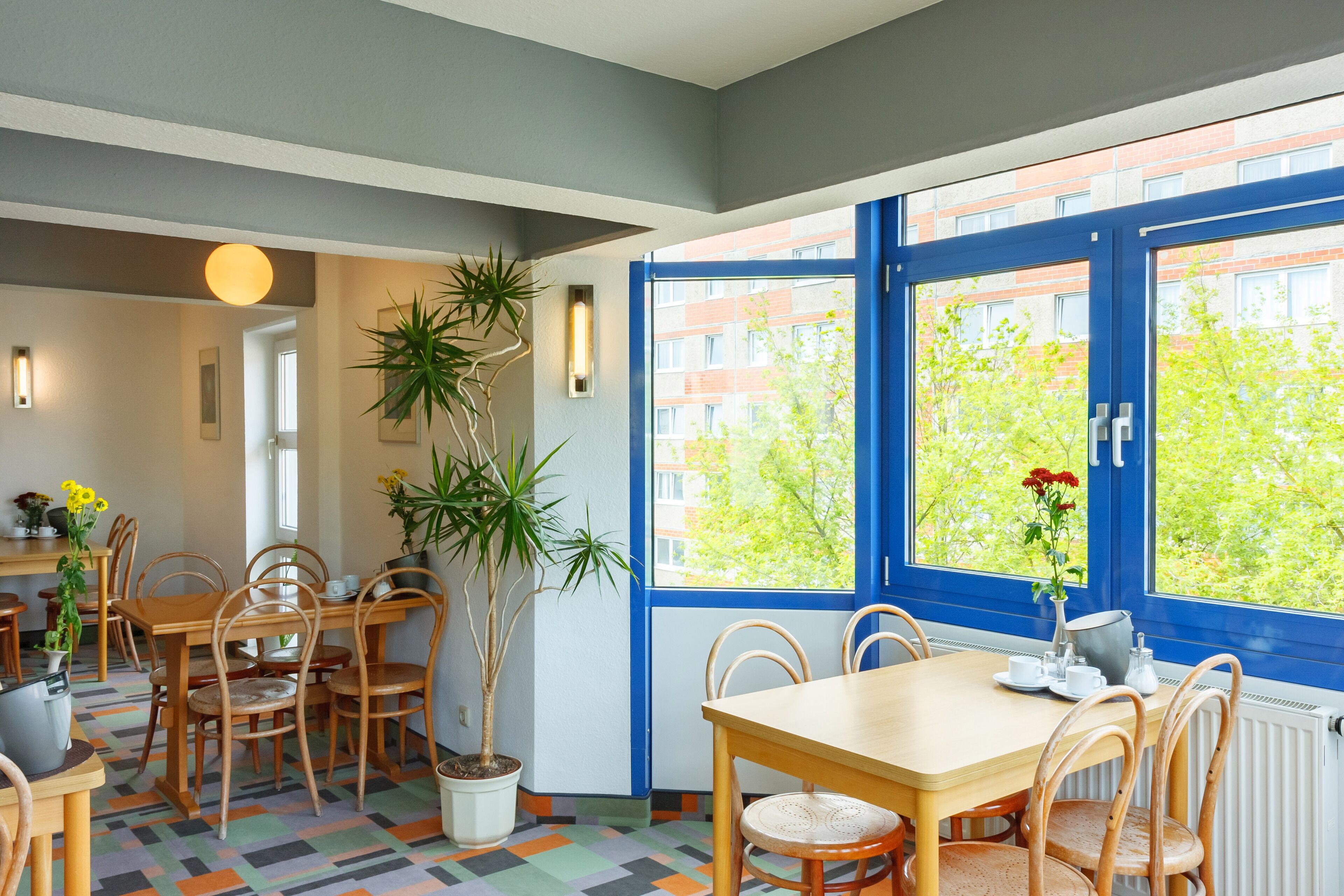 daily buffet breakfast (eur 6 per person)