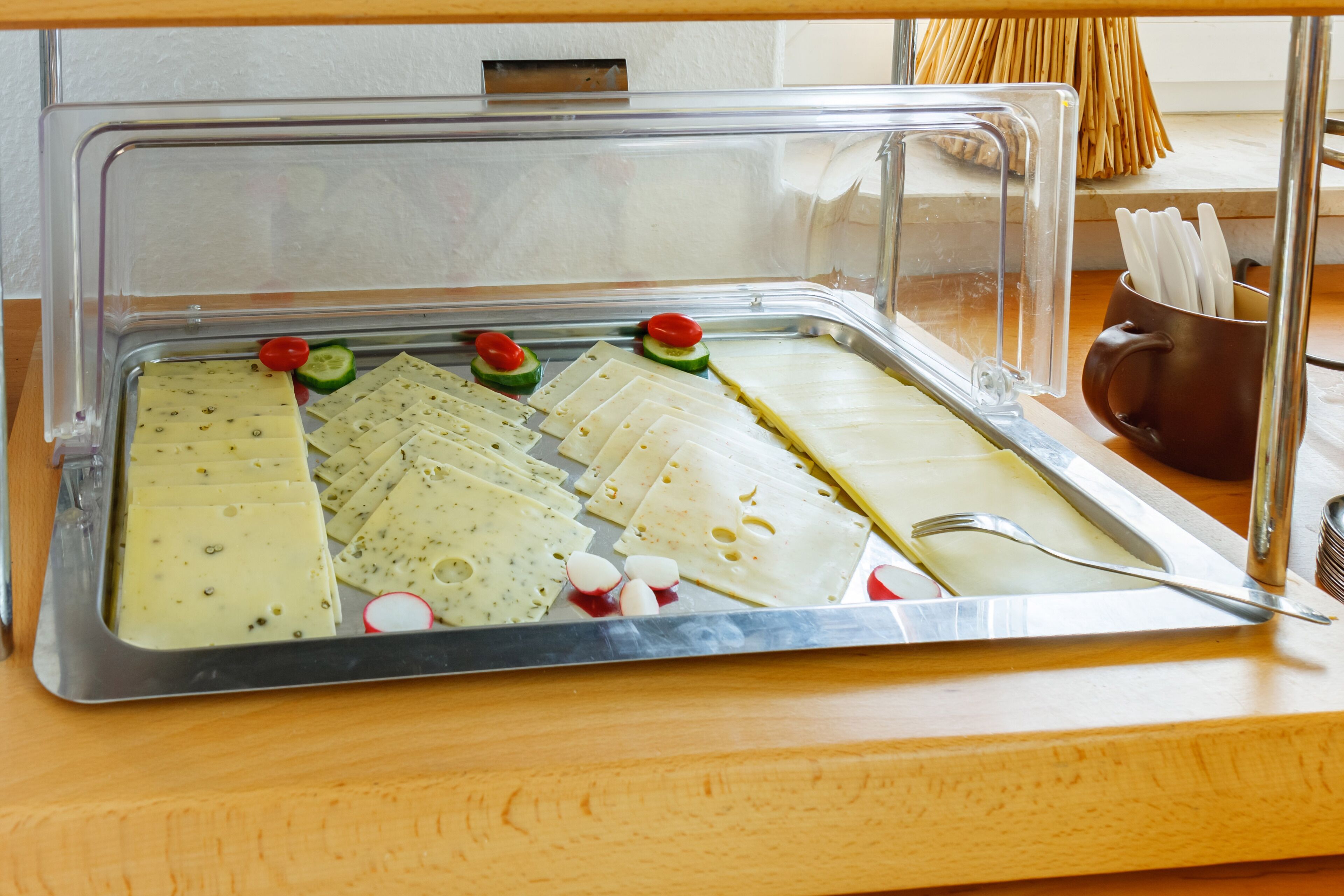 daily buffet breakfast (eur 6 per person)