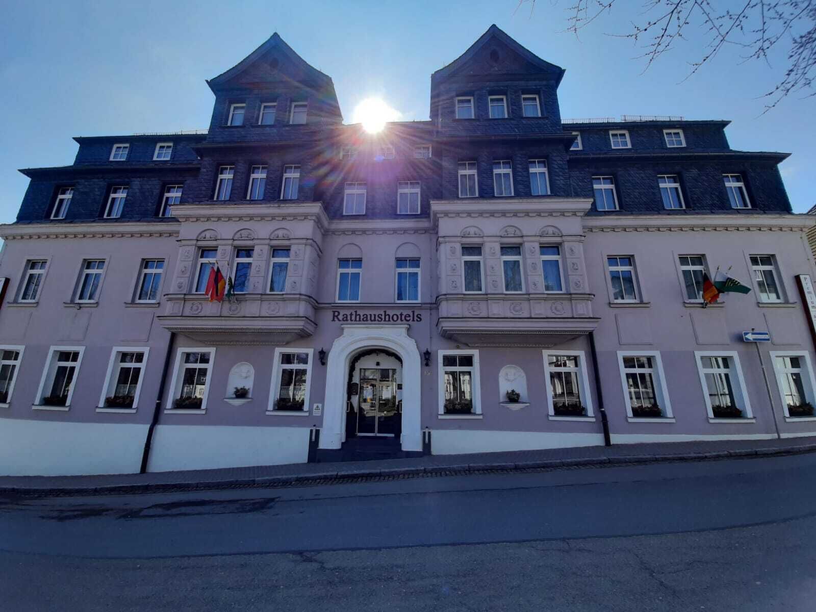 Fassade der Unterkunft
