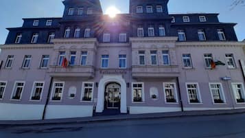 Fassade der Unterkunft