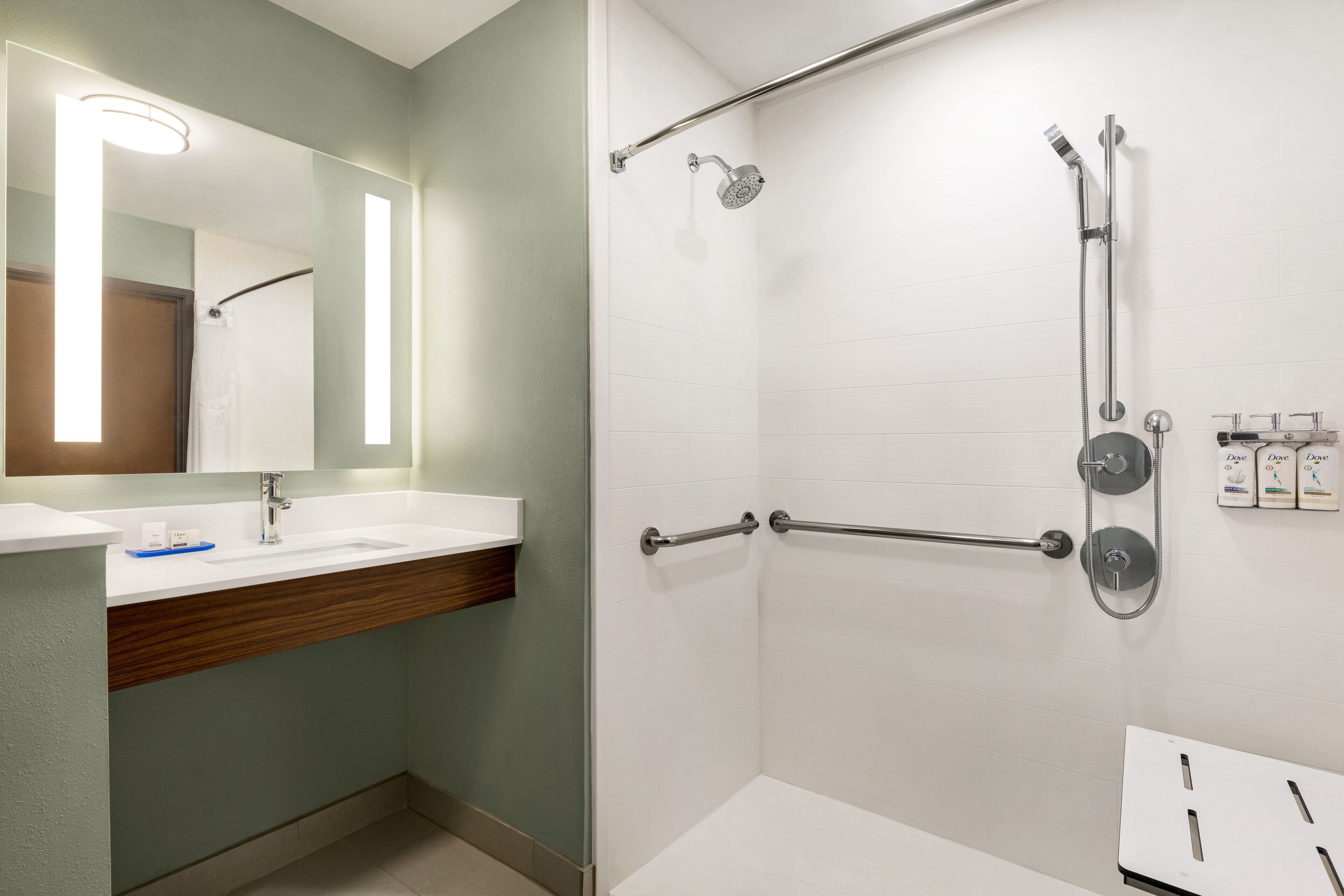 standard room, 2 queen beds, accessible (communications, roll-in shower) | 1 bedroom, in-room safe, desk, laptop workspace