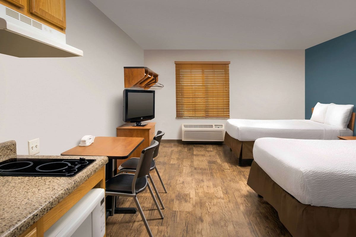 Desk, iron/ironing board, free WiFi, bed sheets