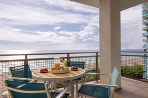 Villa, 2 Bedrooms, Balcony (Oceanfront) | Balcony view